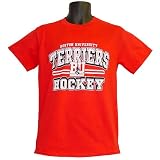 Boston University Terriers Hockey Cross Bar Step Ahead T-Shirt