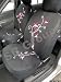Orchid Flower Car Seat Covers Full Set - Isuzu Trooper / Rodeo Denver