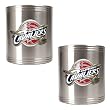Cleveland Cavaliers NBA 2pc Stainless Steel Can Holder Set - Primary Logo Cleveland Cavaliers NBA 2pc Stainless Steel Can Holder Set - Primary Logo