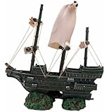 Marina Sunken Ship Betta Aquarium Decor