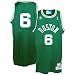 Boston Celtic Jerseys : adidas Boston Celtic #6 Bill Russell Green Hardwood Classic Swingman Throwback Basketball Jersey