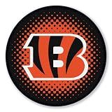 NFL Cincinnati Bengals 22.5-Inch Round Bath Rug