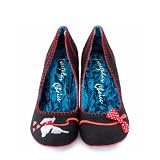 Irregular Choice Scottie Courtesan Woof Court Shoes - Black