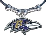NFL Baltimore Ravens Leather Cord Necklace
