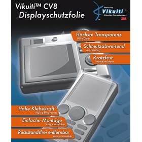 2x Vikuiti CV8 Film de protection �cran de 3M pour Watches (for self cutting: Film size each with 40mm x 35mm), Display Protection Film