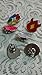OLIA DESIGN Gym Badges League Pin Gen Set, 8 Pieces, 48 months to 240 months