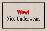 Wow! Nice Underwear (Natural/Black/Red) (18D x 27W)