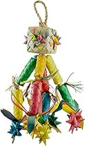 Planet Pleasures Firecracker Pinata Bird Toy, Medium
