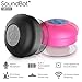 SoundBot SB519 HD Bluetooth Wireless Shower Speaker Portable Weather Water-Resistant Speakerphone w/ Full Spectrum Music, 6Hrs Streaming & Hands-Free Talking, Built-In Mic, Suction Cup, 33feet Range