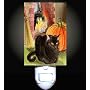 Halloween Black Cat Decorative Night Light