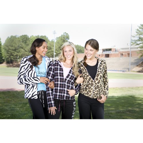 Zebra Black and White Stripe Novelty Print Happening Hoodie. Flannel, with zipper and Kangaroo pocket. 5 adult sizes