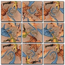 Diggin' Dinos Scramble Squares Puzzle