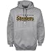 Pittsburgh Steelers Ash Critical Victory Hoody Sweatshirt