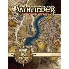 (Pathfinder Campaign Setting: Carrion Crown Poster Map Folio) By Lazzaretti, Rob (Author) Paperback on (08 , 2011)
