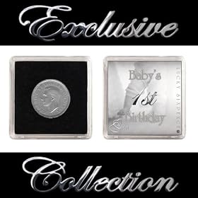 LUCKY SIXPENCE BABY'S FIRST BIRTHDAY "BOY & GIRL"