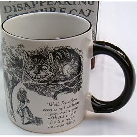 Disappearing Cheshire Cat Mug by The Unemployed Philosophers Guild