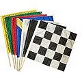 Racing Flag Junior Set with 30" Poles