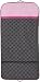 Sassi Designs Custom Cheer Dance Dots Garment Bag BLACK/PINK 42 H X 21 W X 2.5 D