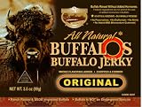 Golden Valley Natural Buffalo Jerky, Original, 3.5-Ounce Pouches (Pack of 8)