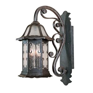 World Imports Lighting 9017-89 Bedford Outdoor 3-Light Exterior Wall Lantern, Bronze by 