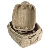 UPC 884381003276 product image for Rectangle Stacking Baskets (set of 3) | upcitemdb.com