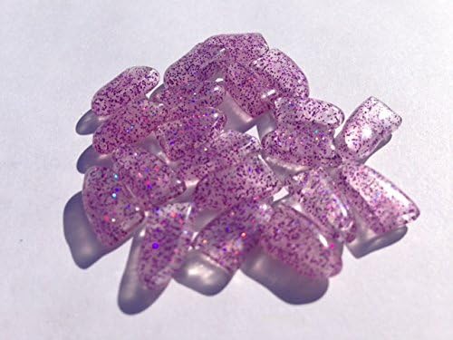 USA Cushy Claws Brand Soft Nail Caps Kit For Dogs * PURPLE GLITTER * XS S MD L XLG XXLG (Small)