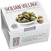 Sicilian Village Marinated Sicilian Green Olives, 10-Ounce Containers (Pack of 3)