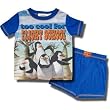 Madagascar "Too Cool for Flight School" 2-piece pajama set for toddlers and boys