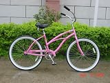 Micargi Pantera 26 Inch Ladies Beach Cruiser Bike PINK
