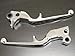 TMS Chrome Brake Clutch Levers for 1996-2010 Harley Softail Dyna Sportster Touring