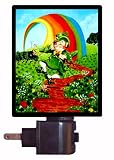 St. Patricks Day Night Light - At the End of the Rainbow