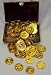Piraten- Gold- Mnzen, 144 Stck