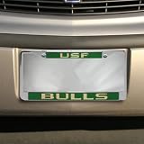 South Florida Bulls Chrome License Plate Frame -