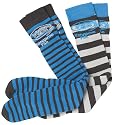 Kangaroo Poo Mens Two Pack Ski Tube Silver/Blue