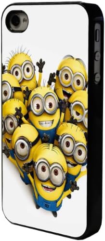 Despicable Me Minions Cartoon Design iphone 4 4S CASE BACK Cover