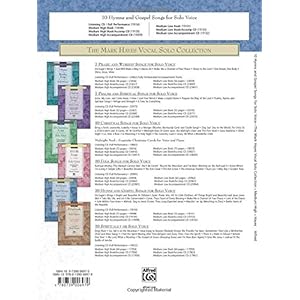 The Mark Hayes Vocal Solo Collection -- 10 Hymns and Gospel Songs for Solo Voice: For Concerts, Contests, Recitals, and Worship (Medium High Voice)