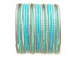 Beachcombers! Ethnic Glass Indian Wedding Bridal Bollywood Bangles Belly Dance Bracelets Set