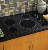 GE : JP346BMBB 30 Smoothtop Electric Cooktop – Black