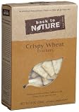 Back To Nature Crispy Wheats Cracker, 8-Ounce Boxes (Pack of 6)