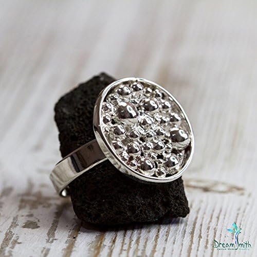 Sterling Silver Circles Ring