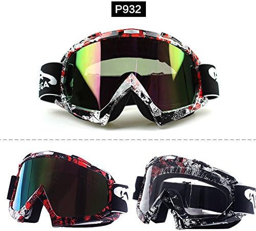 Fodsport Motorcycle Riding Glasses Man/Women Motocross Goggles Glasses Ware MX off Road Helmets Goggles Sport Gafas for Motorcycle D Style