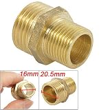 Buy Amico Brass 3 5 x 4 5 Male Thread Reducing Hex Pipe Nipple Fitting by uxcell