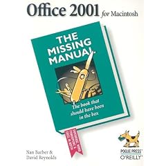 Office 2001 for Macintosh: The Missing Manual