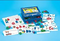 Lauri ALPHABET PHONICS CENTET KIT - Helps Kids Recogize Letters & Build Their Vocabulary