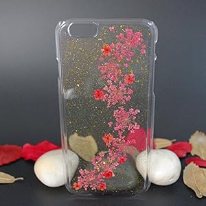 Beautiful Real Flowers Clear Slim Unique Design Phone Case for iPhone 6(10) from Giousim