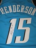 Gerald Henderson Signed Autographed Charlotte Bobcats Jersey Authentic Certified COA