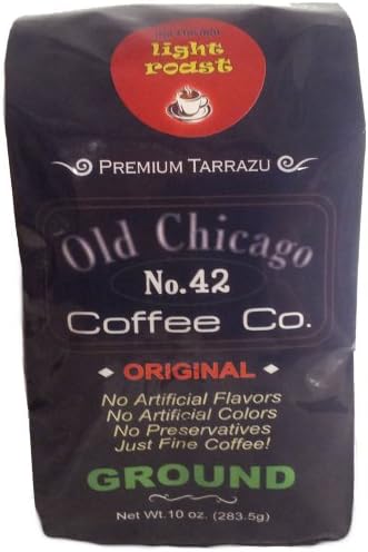 Old Chicago Coffee - Original Light Roast Ground - No. 42 Brand From Costa Rica