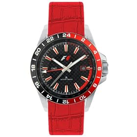 Jacques Lemans Men's F1 Carbon Fiber Dial Watch #F5012E