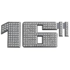 Dectane WIE16CR Wheel Inch Emblem 40,6 cm (16 Zoll) Crystal