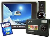 SVP Xhtinn-1056Bk 10MP Max. Digital Camera with 2.5 LCD (SVP 1GB High Speed Memory Card Included)